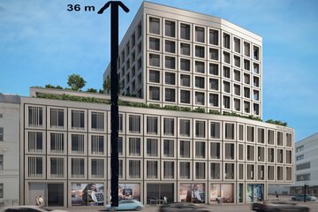 Bild der Petition Kein 36 Meter hohes Hochhaus in der Mozartstraße