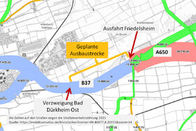 Зображення петиції: Kein 4-spuriger Ausbau der B37 bei Bad Dürkheim!