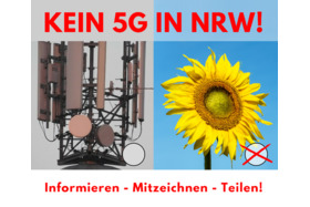 Foto van de petitie:Kein 5G In Nrw!