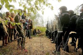 Bild der Petition: Kein Abzug der Polizei aus dem Hambacher Forst