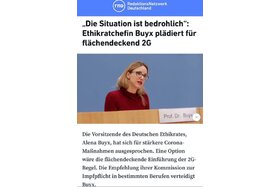 Bild der Petition: Kein Bundesverdienstorden für Alena Buyx