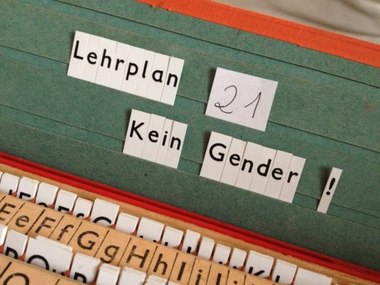 Pilt petitsioonist:Kein Gender im Lehrplan 21
