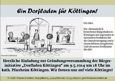 Pilt petitsioonist:Kein NETTO für Köttingen