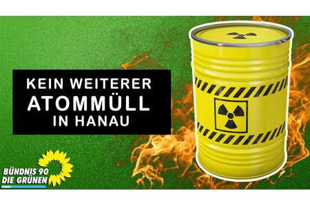 Foto e peticionit:Kein neuer Atommüll in Hanau