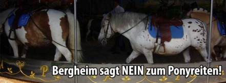 Picture of the petition:Kein Ponyreiten mehr in Bergheim/Erft