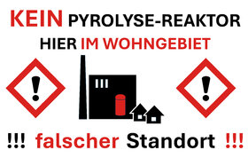 Obraz petycji: KEIN Pyrolyse-Reaktor in Heidesheim direkt im Wohngebiet