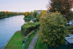 Foto da petição:Kein Radschnellweg am Neckarkanal in Ilvesheim- es gibt sinnvolle Alternativen