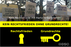 Bilde av begjæringen:Kein Rechtsfriede ohne Grundrechte!
