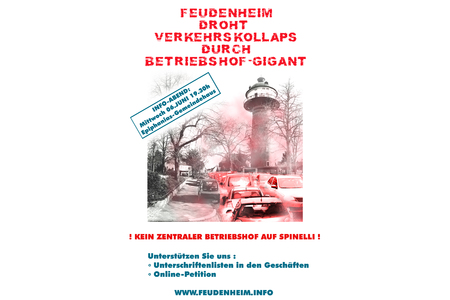 Picture of the petition:Kein zentraler Betriebshof auf Spinelli