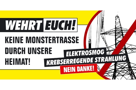 Obrázek petice:Keine 380-kV- Freileitung !