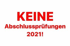 Kép a petícióról:Keine Abschlussprüfungen in Hessen 2020/2021