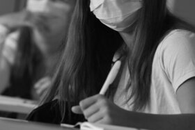 Imagen de la petición:Keine Benotung solange Maskenpflicht im Unterricht besteht