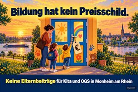 Bild der Petition: Keine Elternbeiträge für Kita und OGS in Monheim am Rhein