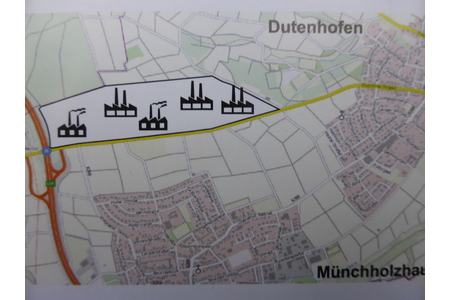 Foto van de petitie:Keine Errichtung des Industrie- und Gewerbegebietes Münchholzhausen Nord