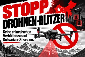 Bild der Petition Keine Geschwindigkeitsüberwachung durch Polizeidrohnen in der Schweiz