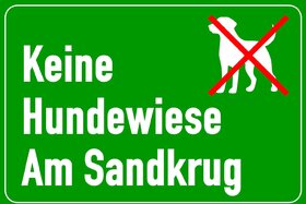 Bild der Petition: Keine Hundewiese am Sandkrug