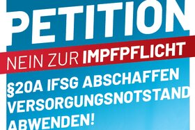 Bild der Petition: Keine Impfpflicht! § 20A Ifsg abschaffen und Versorgungsnotstand im Landkreis Leipzig abwenden!