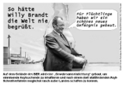 Pilt petitsioonist:Keine Internierung von Asylsuchenden am Flughafen Willy Brandt