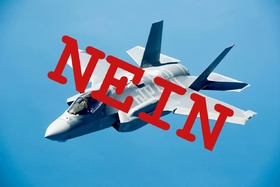 Bild der Petition: Kein Kauf von Kampfjets aus den USA