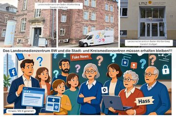 Bild der Petition Keine Medienbildung ohne Medienzentren! - LMZ & Medienzentren in BW müssen erhalten bleiben!