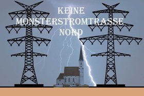 Slika peticije:Keine Monsterstromtrasse Nord in Haimhausen und Eching