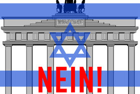 Bild der Petition: Keine Projektion von israelischen Flaggen auf deutschen Wahrzeichen und (Regierungs-) Gebäuden
