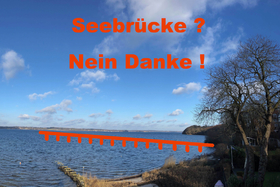 Φωτογραφία της αναφοράς:Keine Seebrücke in der Bucht von Meierwik