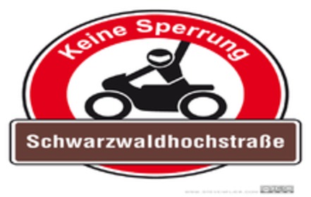 Slika peticije:Keine Sperrung der B500 - Schwarzwaldhochstraße - für Motorradfahrer