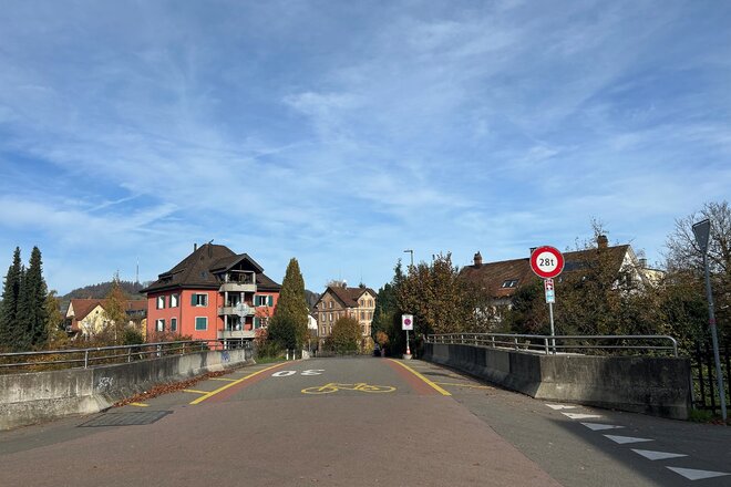 Image of the petition Keine Sperrung der Dammbrücke in Töss
