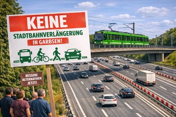 Bild der Petition keine Stadtbahnverlängerung für Garbsen, bessere Alternativen jetzt