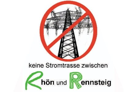 Малюнок петиції:Keine Stromtrasse zwischen Rhön und Rennsteig