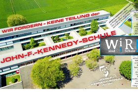 Bild der Petition: Keine Teilung der John-F.-Kennedy-Schule Bad Vilbel! Wir fordern einen Neubau!