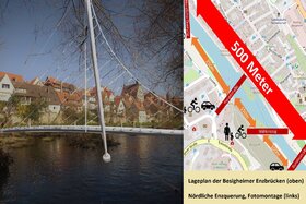 Photo de la pétition :Keine weitere Brücke für Besigheim!