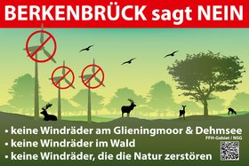 Bild der Petition: Keine Windräder am Glieningmoor und Dehmsee