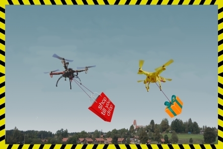 Bild der Petition: Keinen Himmel voller Drohnen in einem reservierten Luftraum !
