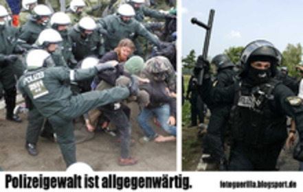 Billede af andragendet:Kennzeichnungspflicht für deutsche Polizisten