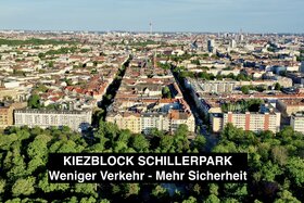Petīcijas attēls:Kiezblock Schillerpark (Berlin-Wedding) | Für einen lebenswerten Kiez mit weniger Verkehr 🌱