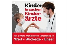 Obrázok petície:Kinder brauchen Kinderärzte! Für eine sichere Versorgung in Werl Wickede Ense