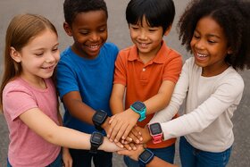 Lūgumraksta attēls: Kinder-Smartwatch im Schulmodus: Sicherheit ohne Unterrichtsstörung! Eine faire Lösung für Schulen!