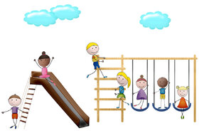 Малюнок петиції:Kindgerechte Spielplätze für unsere Kinder