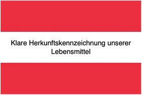 Picture of the petition:Klare Herkunftskennzeichnung von Lebensmitteln