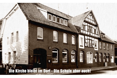 Kuva vetoomuksesta:Kleine Dorfschulen retten!