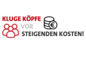 Bild der Petition: Kluge Köpfe vor steigendenden Kosten!