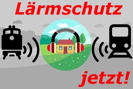 Obrázek petice:Konsequenter Ausbau des Lärmschutzes an Bahntrassen jetzt!