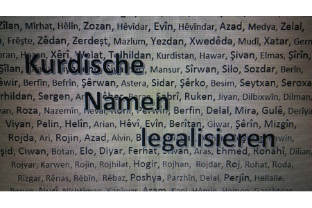 Bild der Petition: Kurdische Namen legalisieren