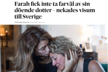 Bild av namninsamlingen lättare viseringsregler för föräldrar till svenska medborgare