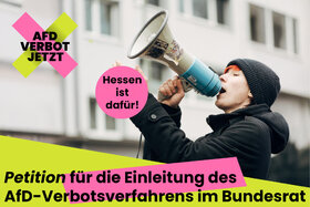 Bild der Petition: Land Hessen: AfD-Verbotsverfahren im Bundesrat einleiten – JETZT!