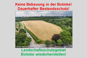 Bilde av begjæringen:Bolmke als Landschaftsschutzgebiet sichern