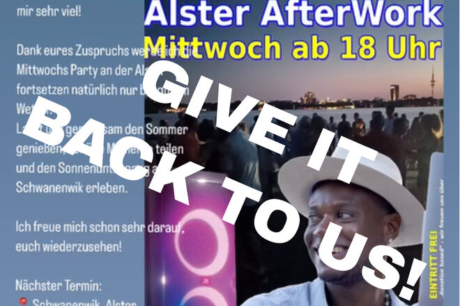 Image of the petition Lassen Sie uns weiter tanzen – Salsa und Bachata am Schwanenwik