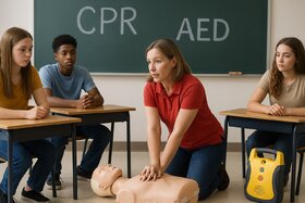 Picture of the petition:Leben retten lernen: Erste Hilfe, CPR und AED verpflichtend in den Schulunterrich